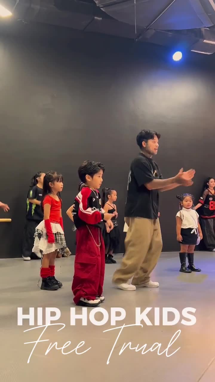 Hip-Hop class for kids at Katy Dance Studio Phnom Penh