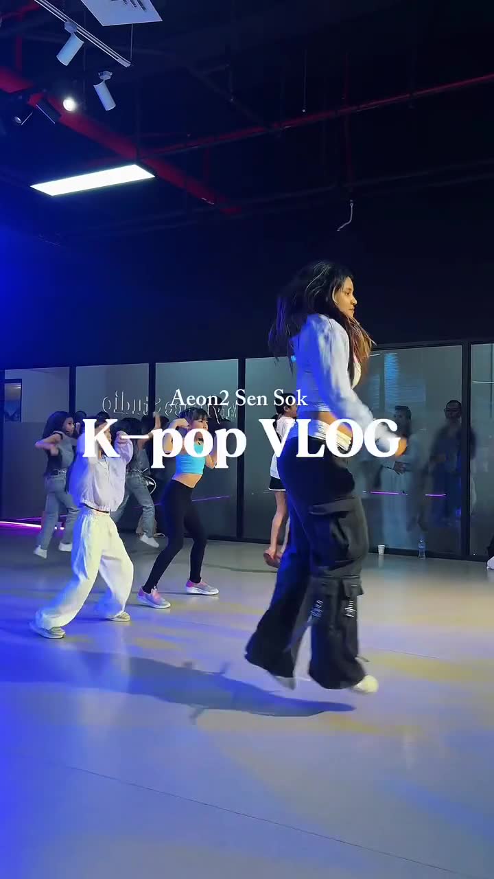 K-Pop class for kids at Katy Dance Studio Phnom Penh